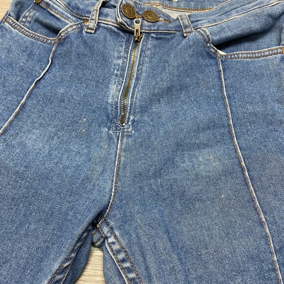 Sandro Paris Tobby Visible Seam Skinny Jeans Women's 28 Minimalist Casual - Picture 11 of 12